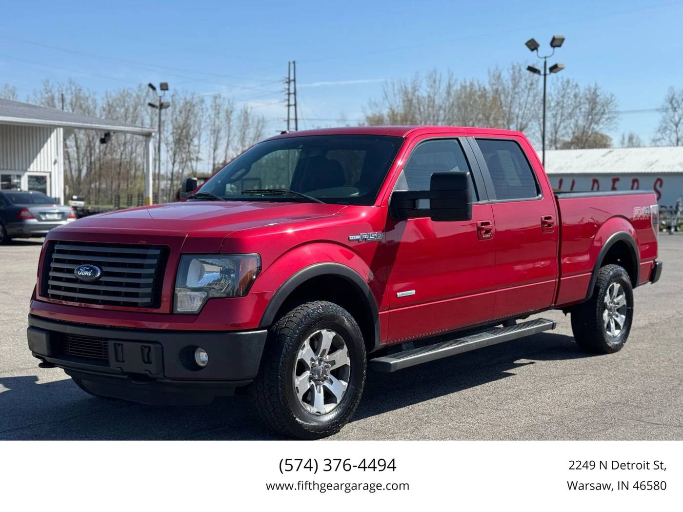 2012 Ford F-150 FX4 — Pickup Truck — 183,223 mi — Warsaw, IN