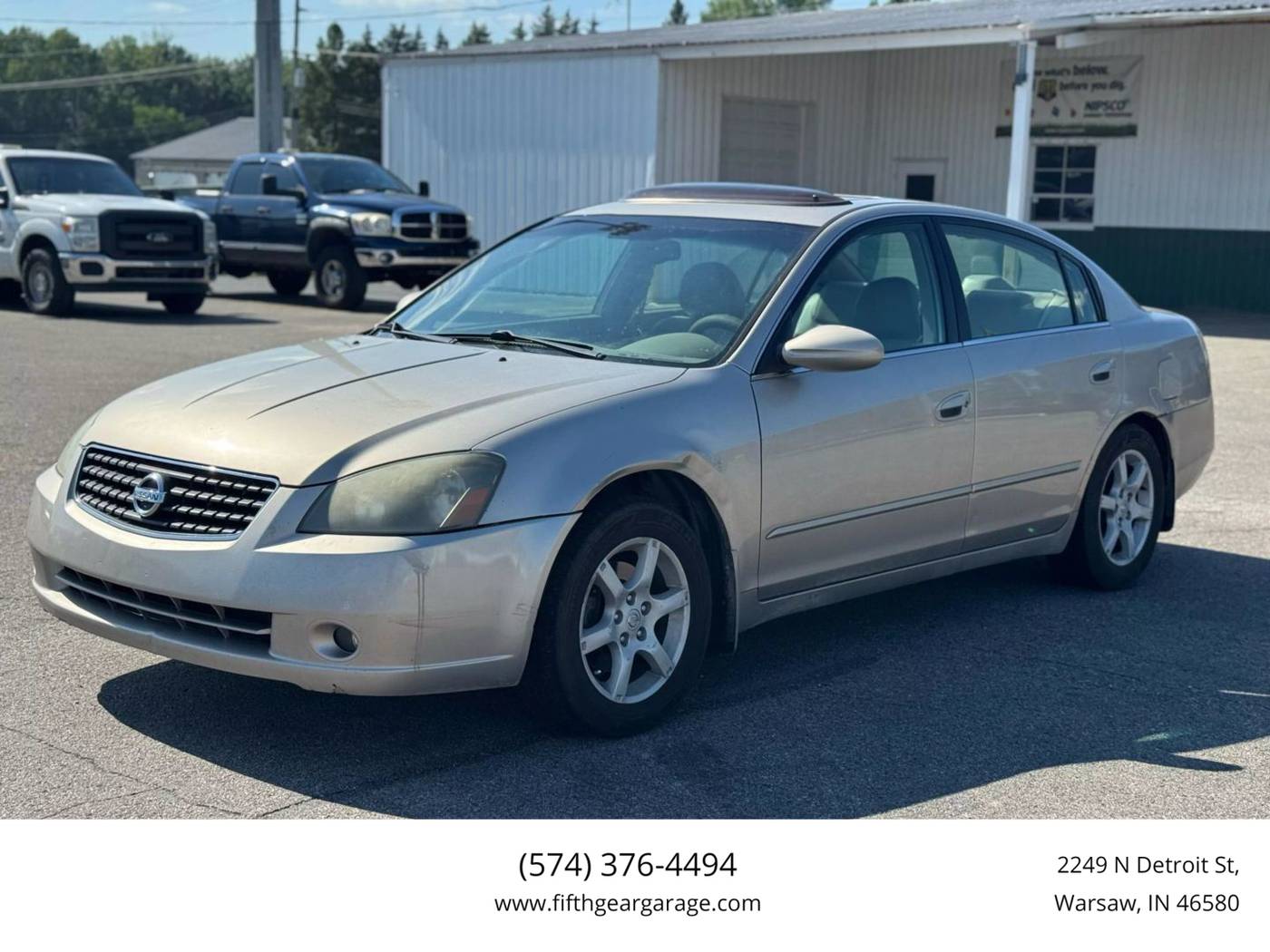 2006 Nissan Altima 2.5 S — Sedan — 202,962 mi — Warsaw, IN