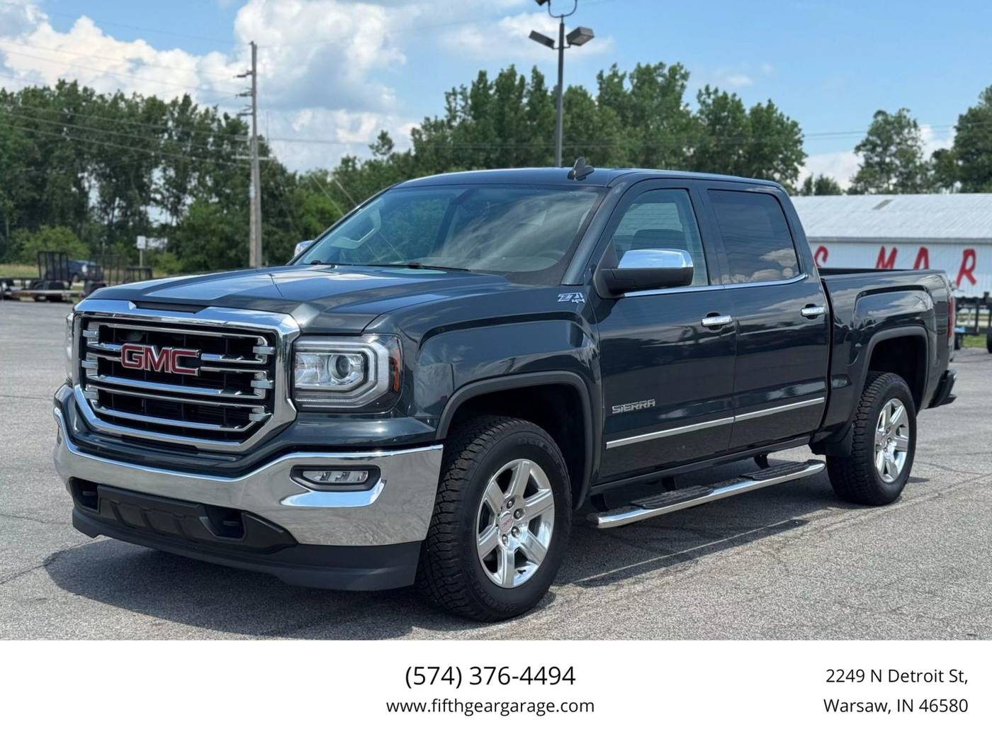 2017 GMC Sierra 1500 SLT — Pickup Truck — 142,493 mi — Warsaw, IN