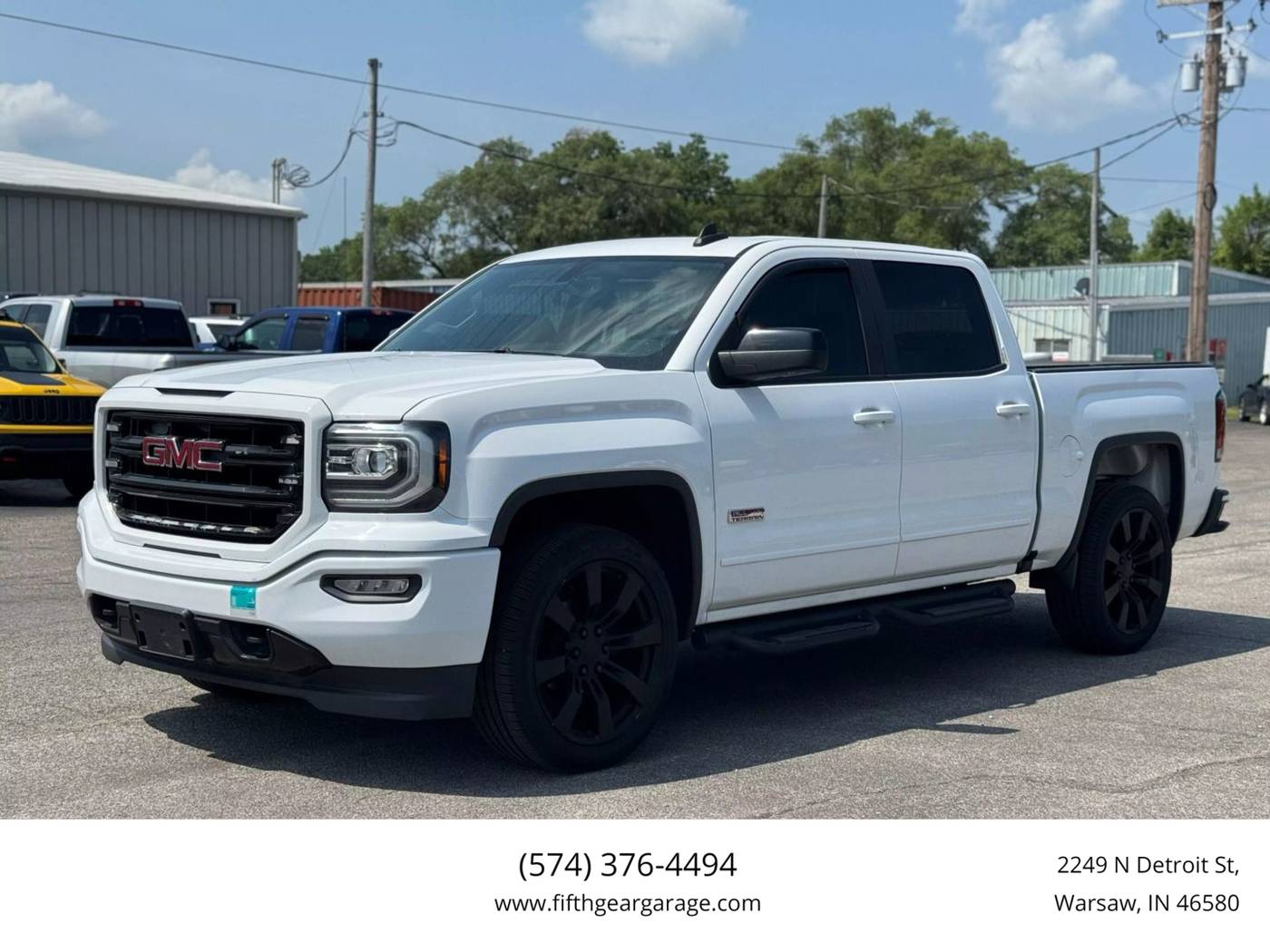 2016 GMC Sierra 1500 SLT — Pickup Truck — 135,510 mi — Warsaw, IN