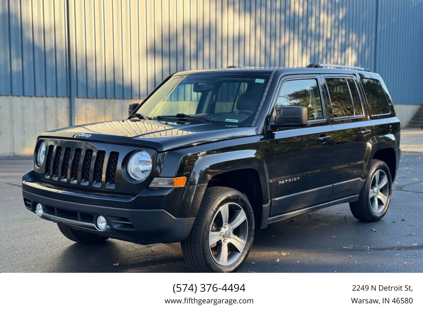 2016 Jeep Patriot High Altitude — SUV — 102,225 mi — Warsaw, IN