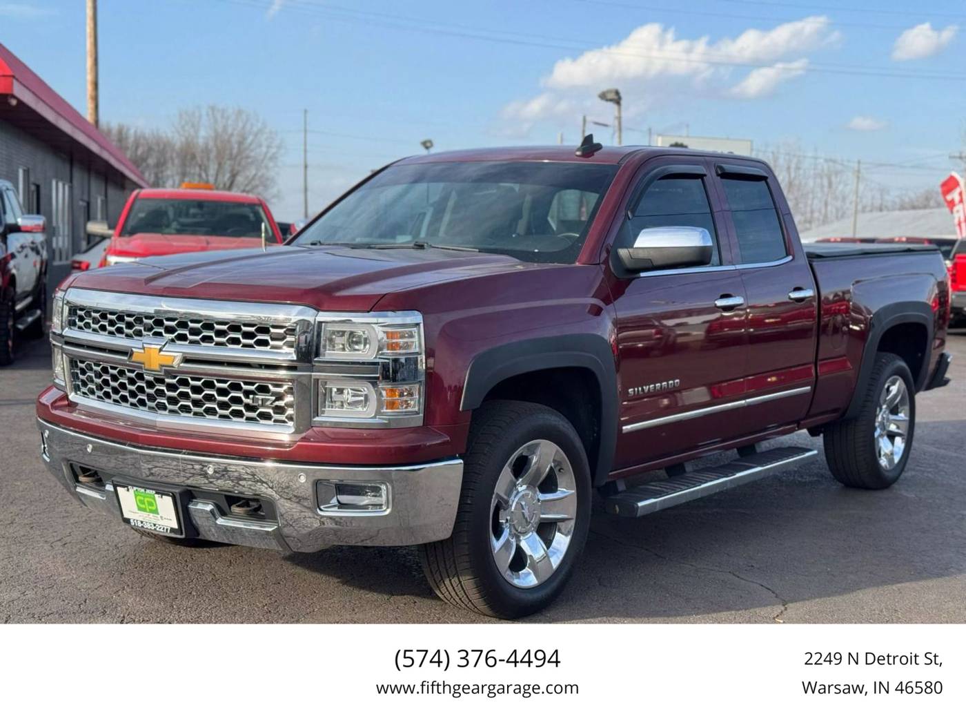 2015 Chevrolet Silverado 1500 LTZ — Pickup Truck — 125,905 mi — Warsaw, IN