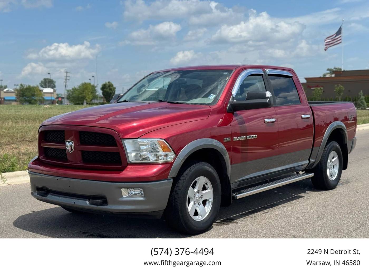 2012 Ram 1500 Outdoorsman — Pickup Truck — 113,705 mi — Warsaw, IN