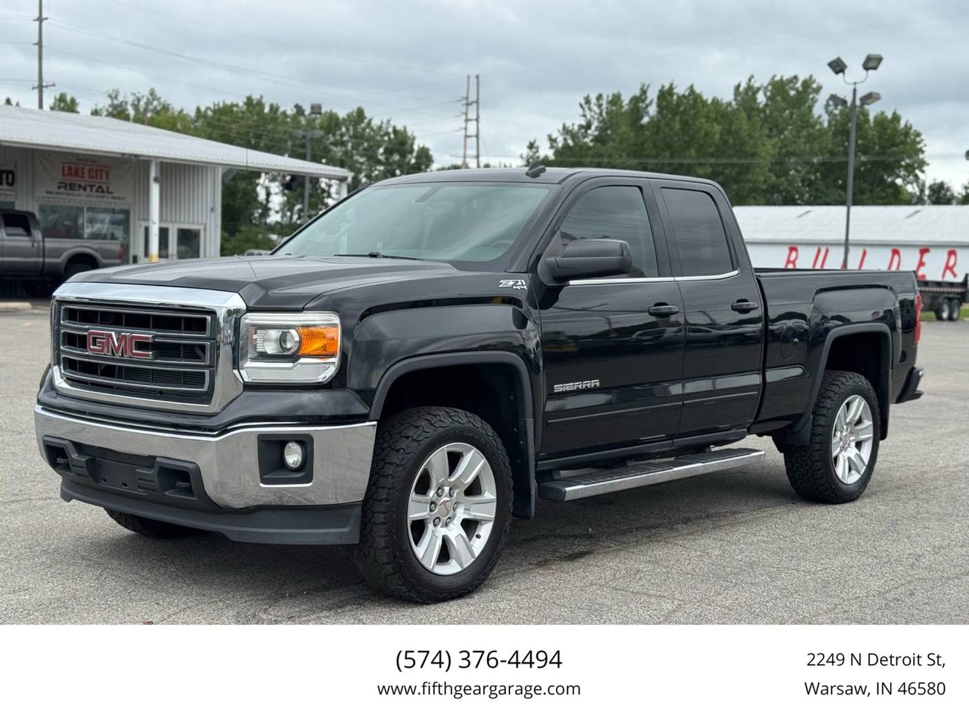 2014 GMC Sierra 1500 SLE — Pickup Truck — 134,537 mi — Warsaw, IN