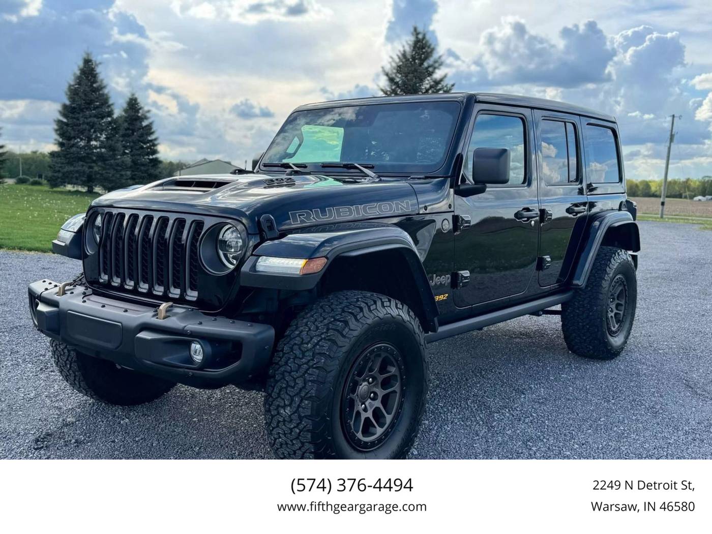 2021 Jeep Wrangler Rubicon 392 — SUV — 11,500 mi — Warsaw, IN