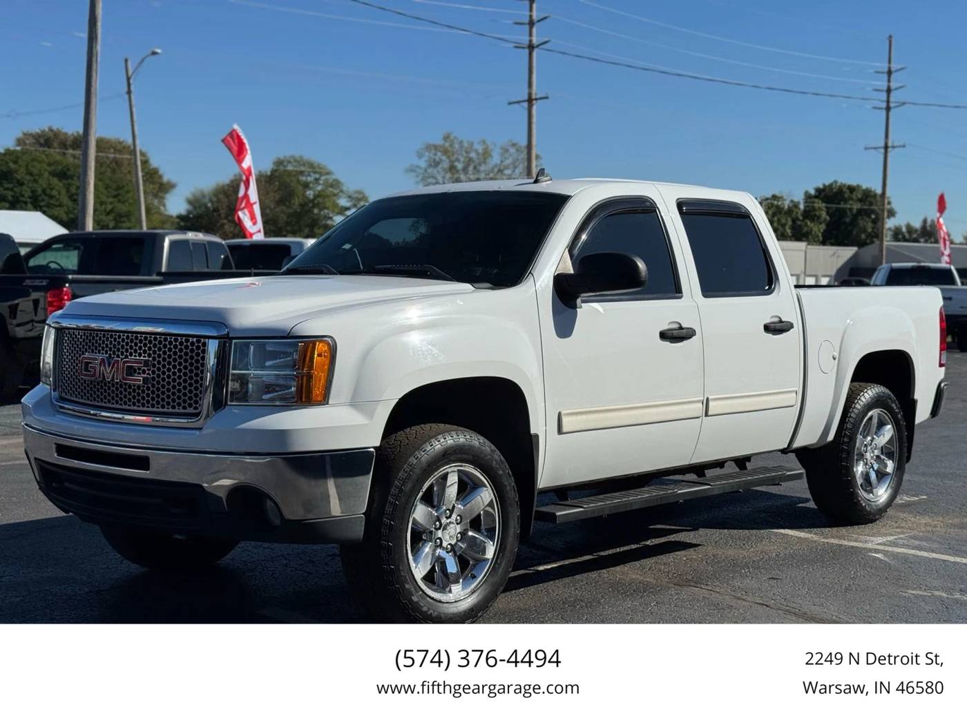 2012 GMC Sierra 1500 SLE — Pickup Truck — 193,263 mi — Warsaw, IN