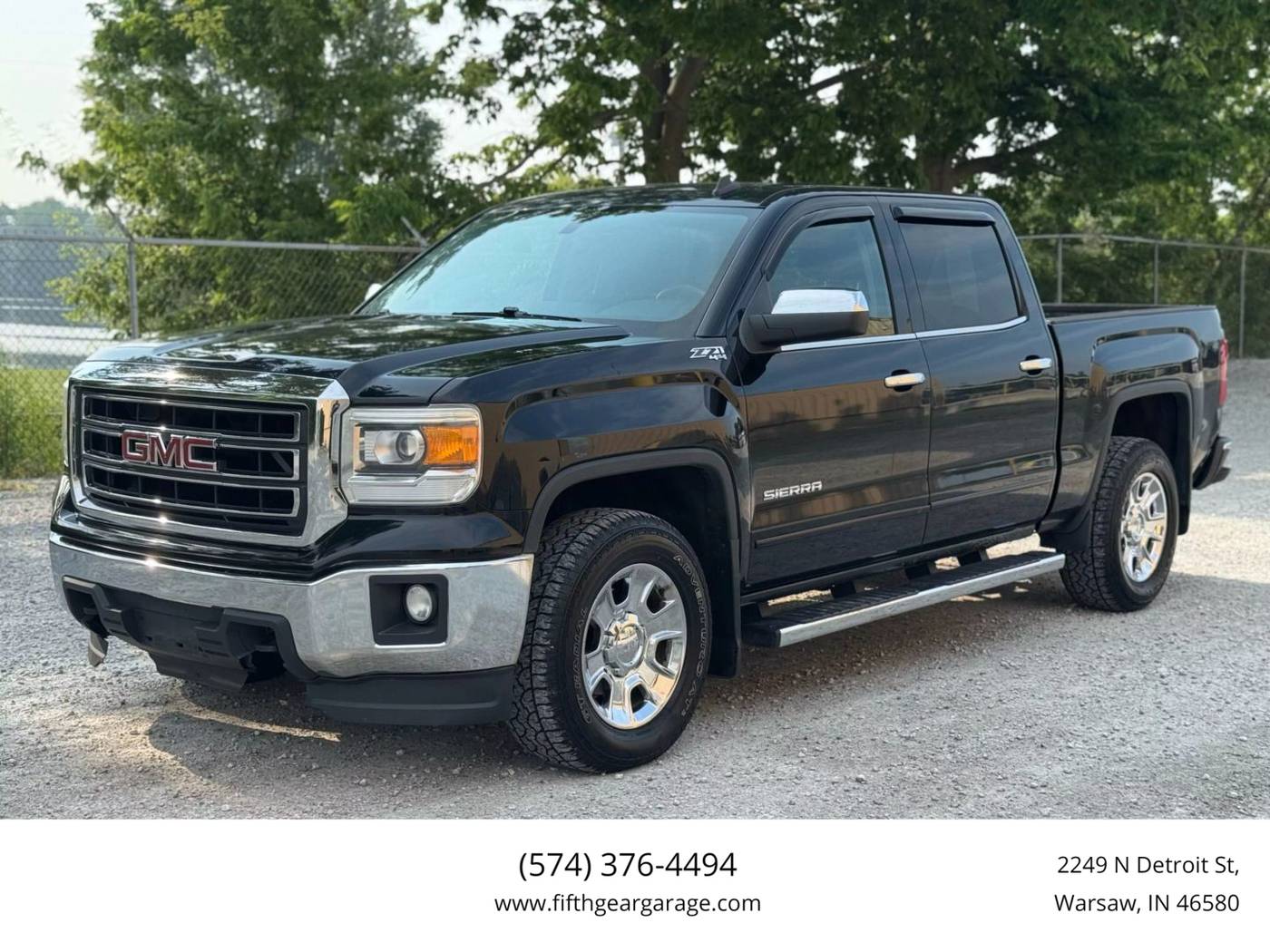 2014 GMC Sierra 1500 SLE — Pickup Truck — 125,728 mi — Warsaw, IN
