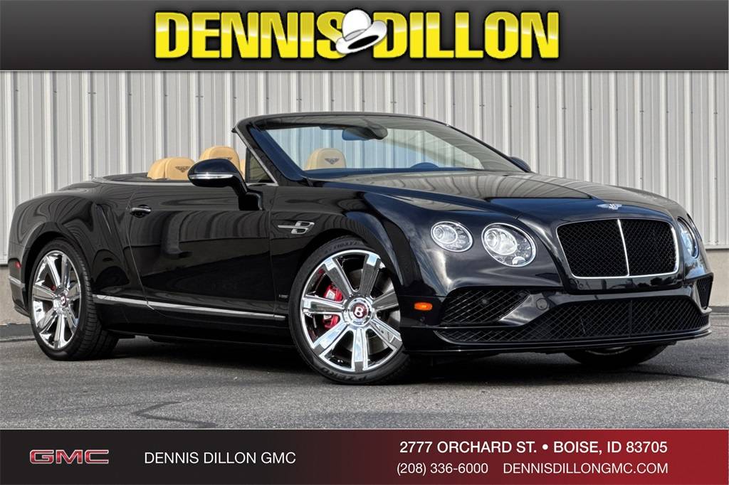 2016 Bentley Continental GT V8 S — Convertible — 5,554 mi — Boise, ID