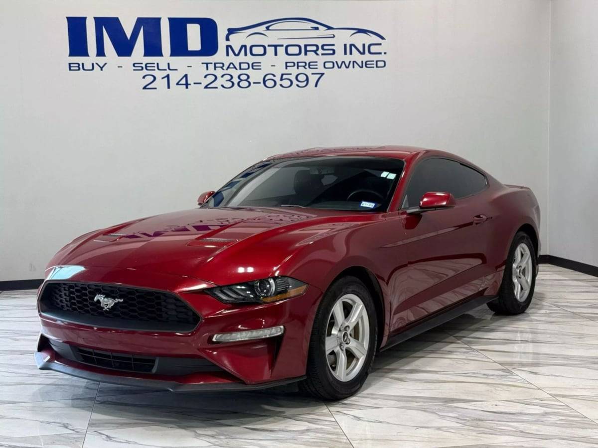 2018 Ford Mustang EcoBoost — Coupe — 107,416 mi — Dallas, TX