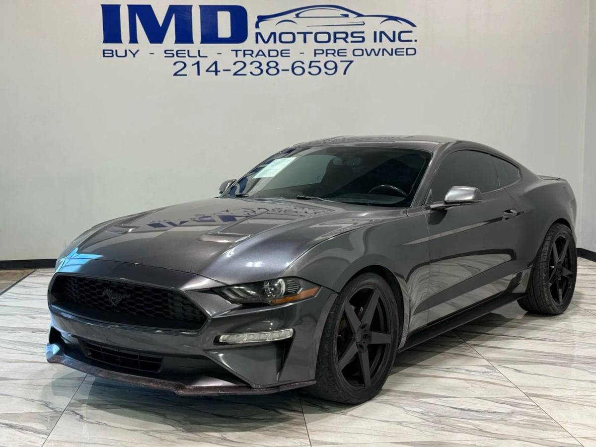 2018 Ford Mustang EcoBoost — Coupe — 62,058 mi — Dallas, TX
