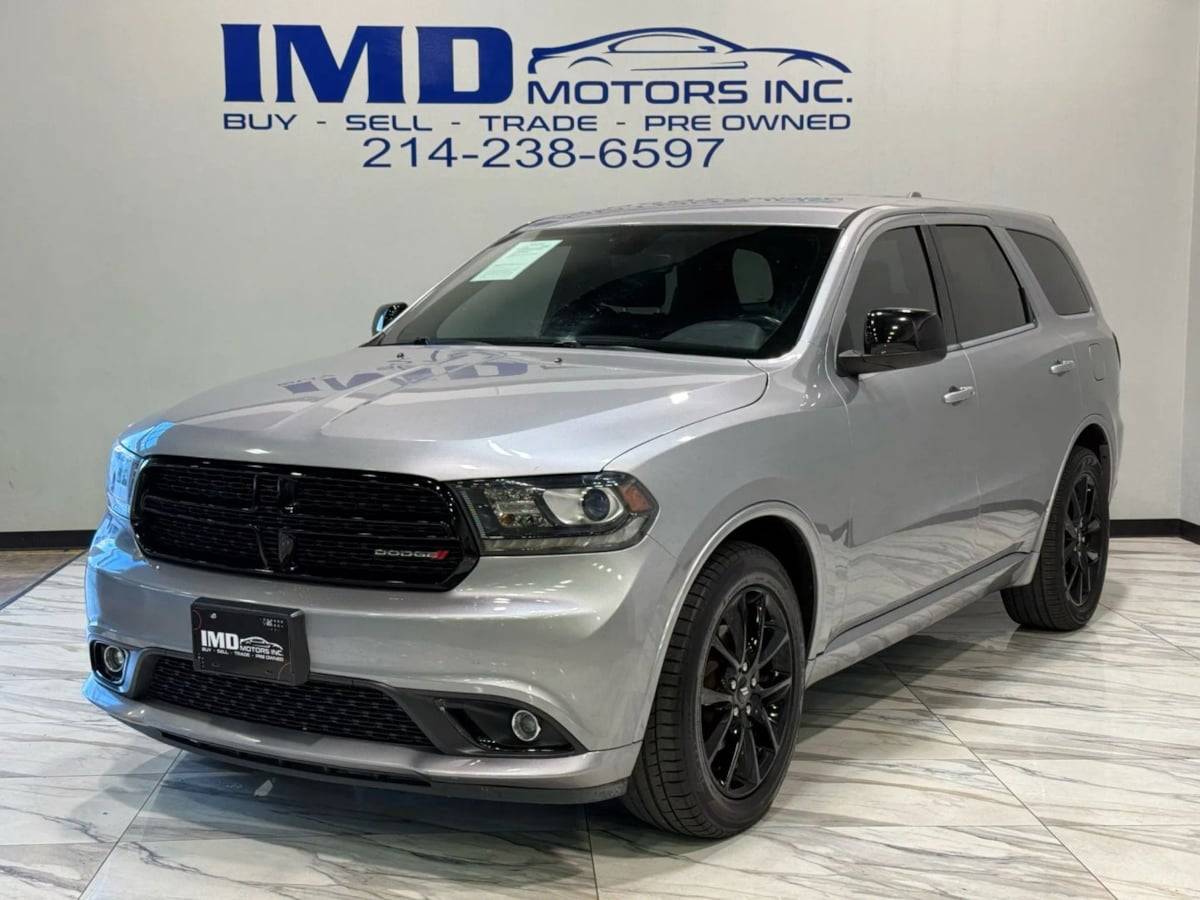 2019 Dodge Durango SXT Plus — SUV — 100,342 mi — Dallas, TX