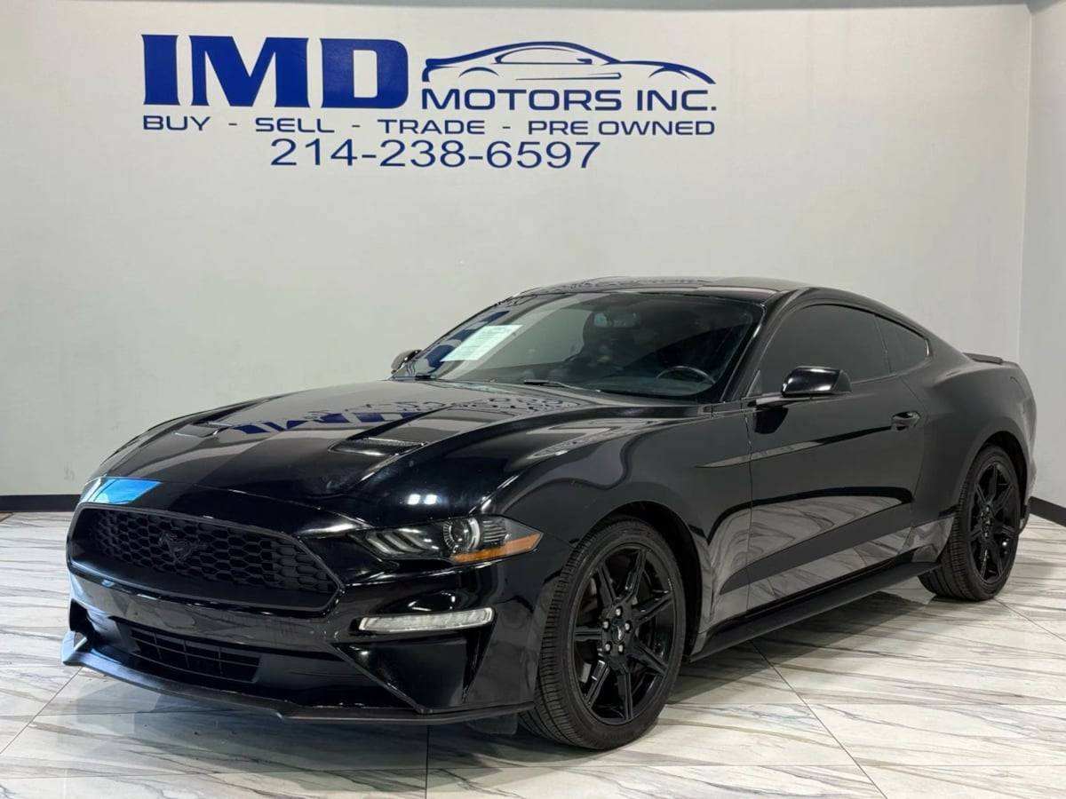2019 Ford Mustang EcoBoost — Coupe — 80,874 mi — Dallas, TX