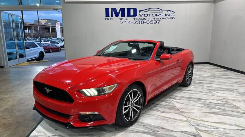 2016 Ford Mustang EcoBoost Premium — Convertible — 130,330 mi — Dallas, TX