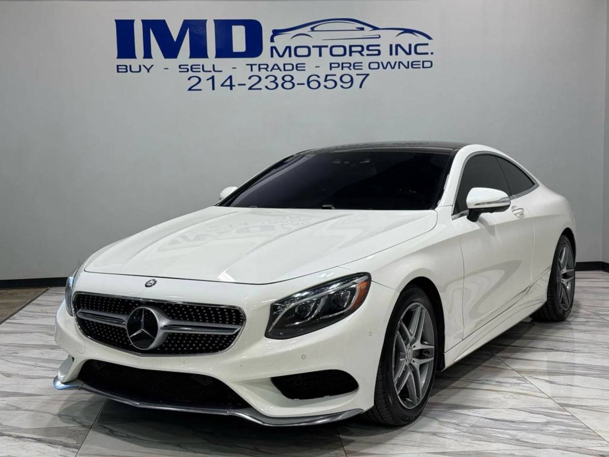 2016 Mercedes-Benz S-Class S 550 — Coupe — 63,933 mi — Dallas, TX