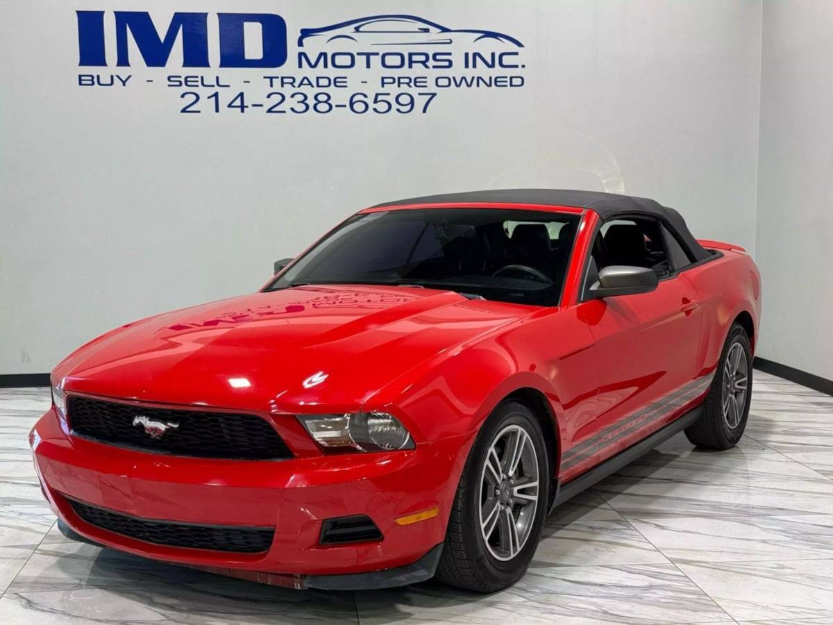 2012 Ford Mustang V6 Premium — Convertible — 168,627 mi — Dallas, TX