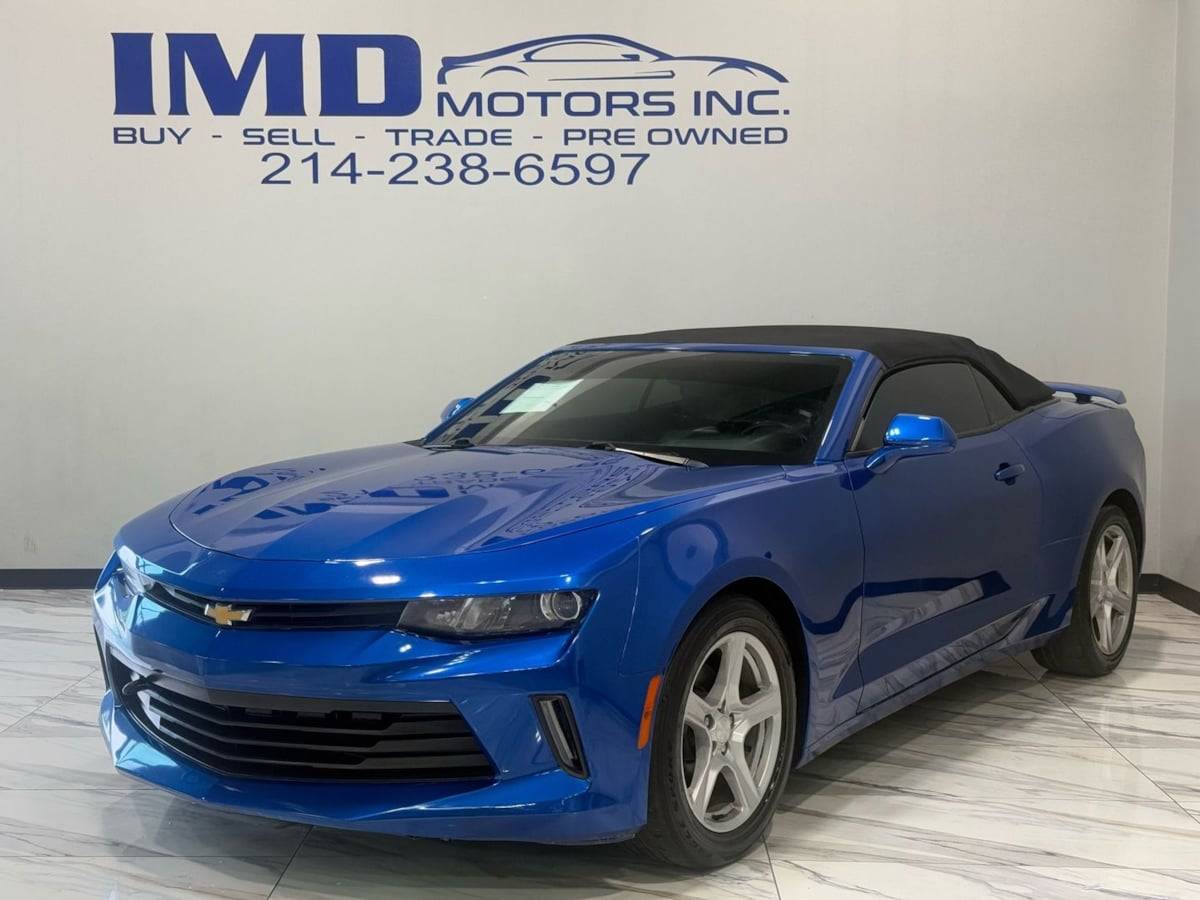 2017 Chevrolet Camaro 2LT — Convertible — 84,675 mi — Dallas, TX