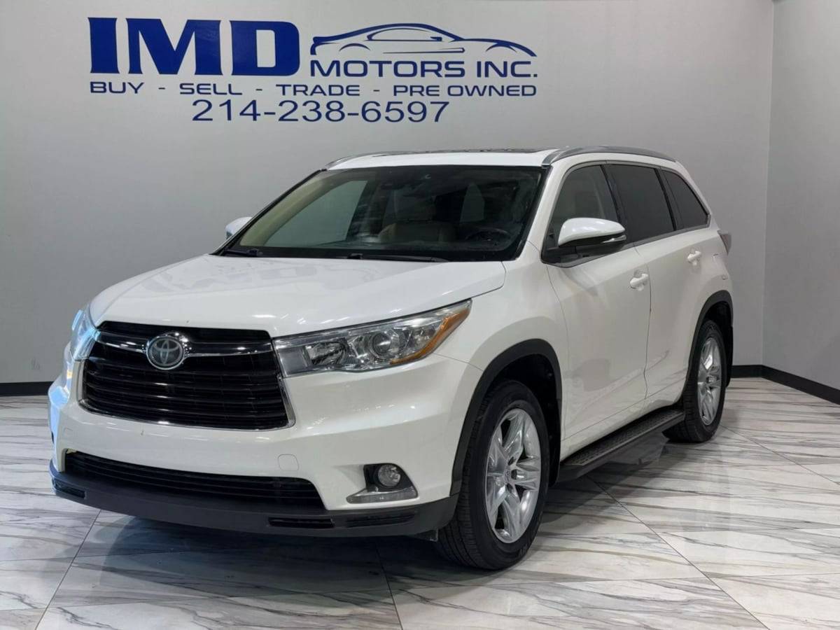 2014 Toyota Highlander Limited Platinum — SUV — 85,188 mi — Dallas, TX