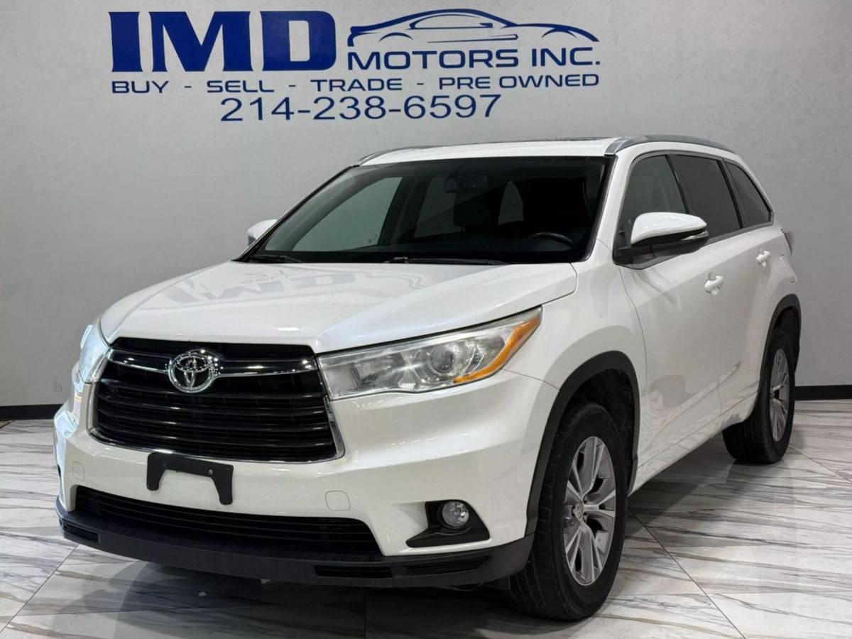 2014 Toyota Highlander XLE — SUV — 110,206 mi — Dallas, TX