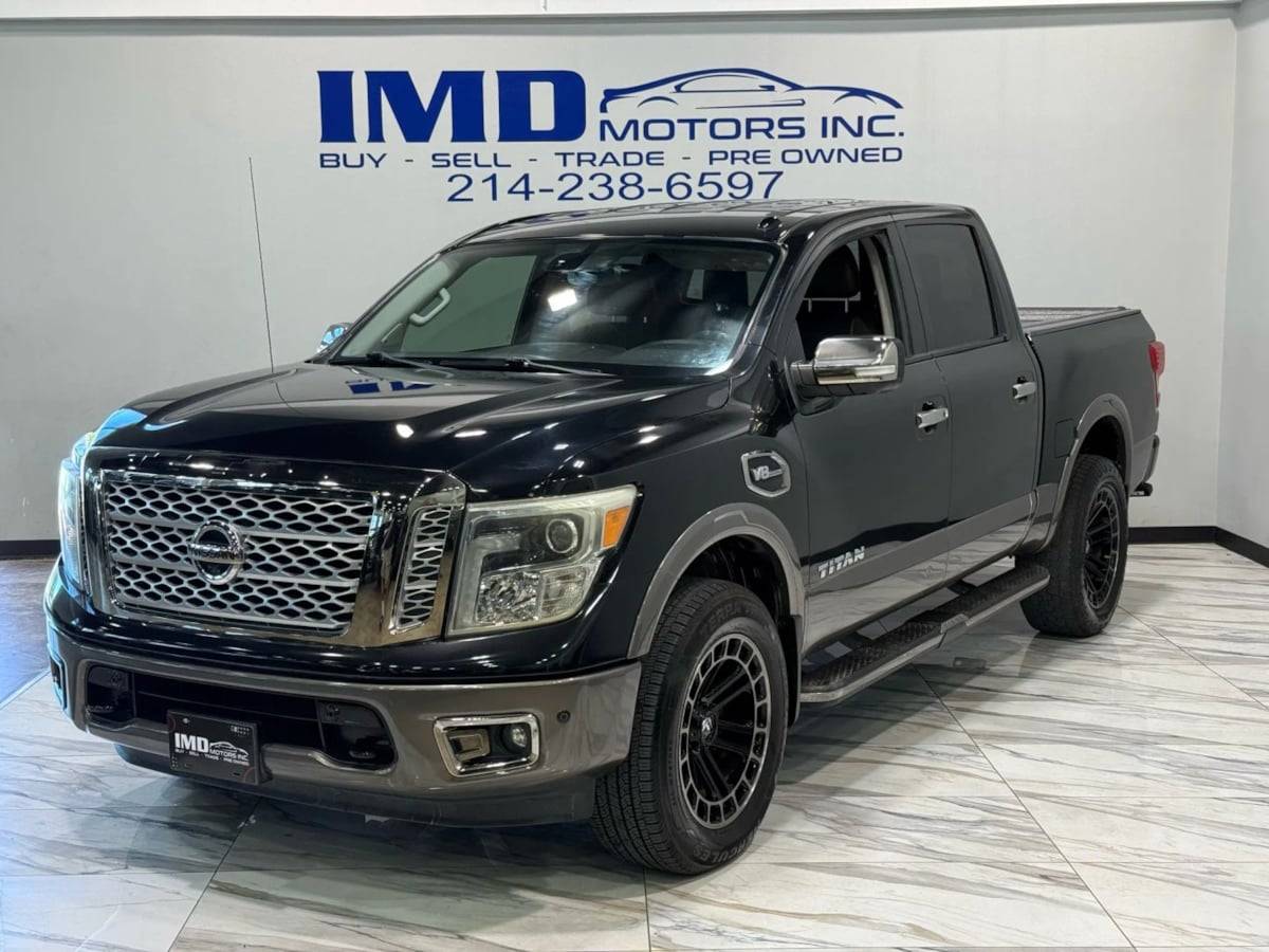 2017 Nissan Titan Platinum Reserve — Pickup Truck — 78,684 mi — Dallas, TX