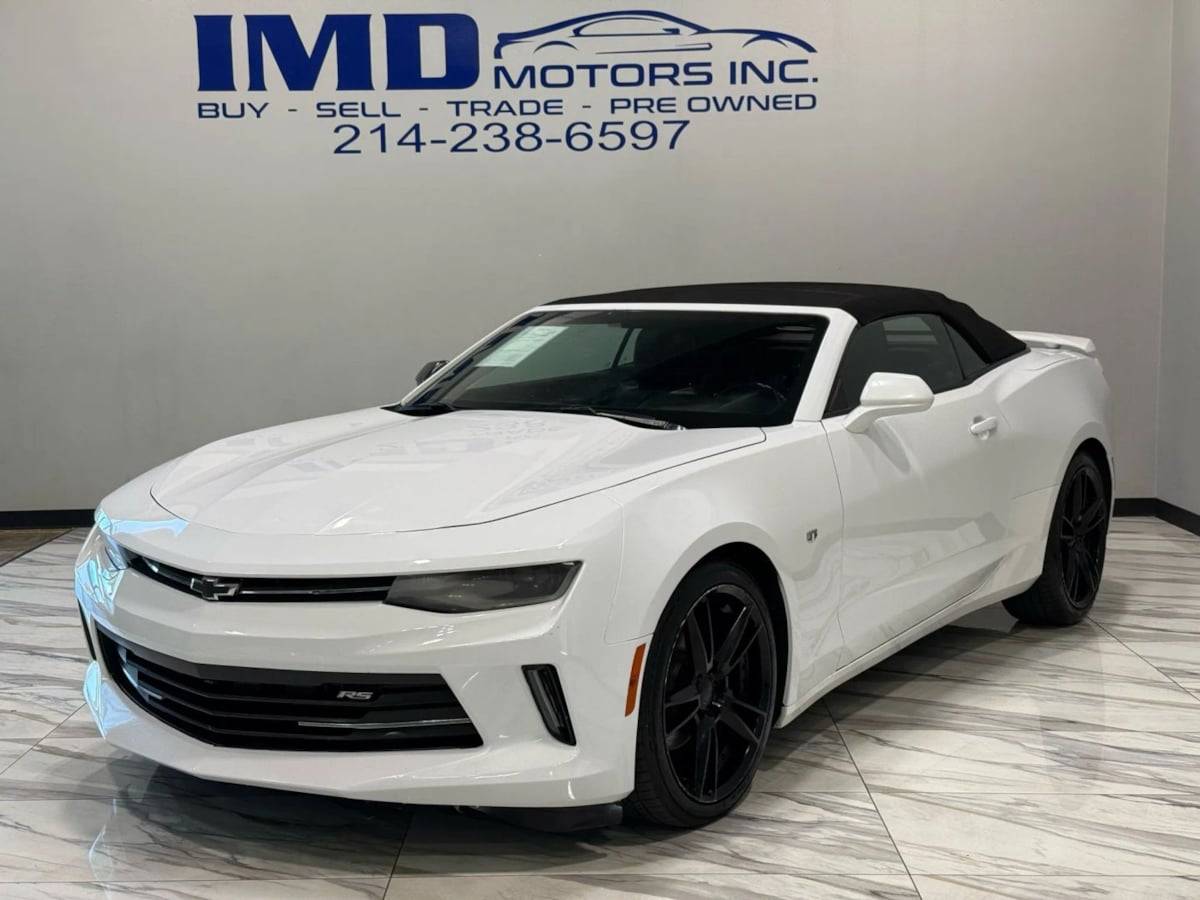 2017 Chevrolet Camaro 2LT — Convertible — 123,626 mi — Dallas, TX