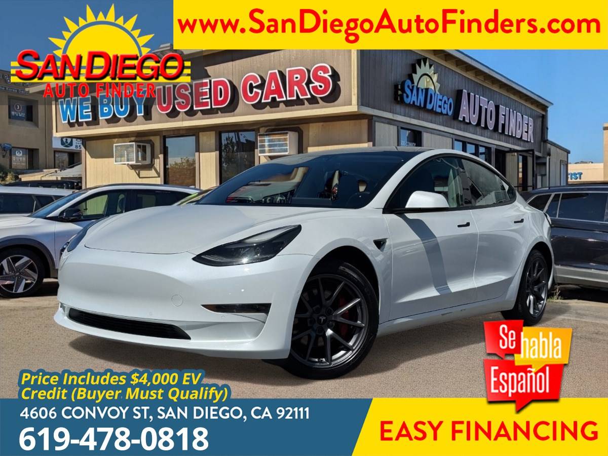 2021 Tesla Model 3 Standard Range Plus — Sedan — 57,862 mi — San Diego, CA