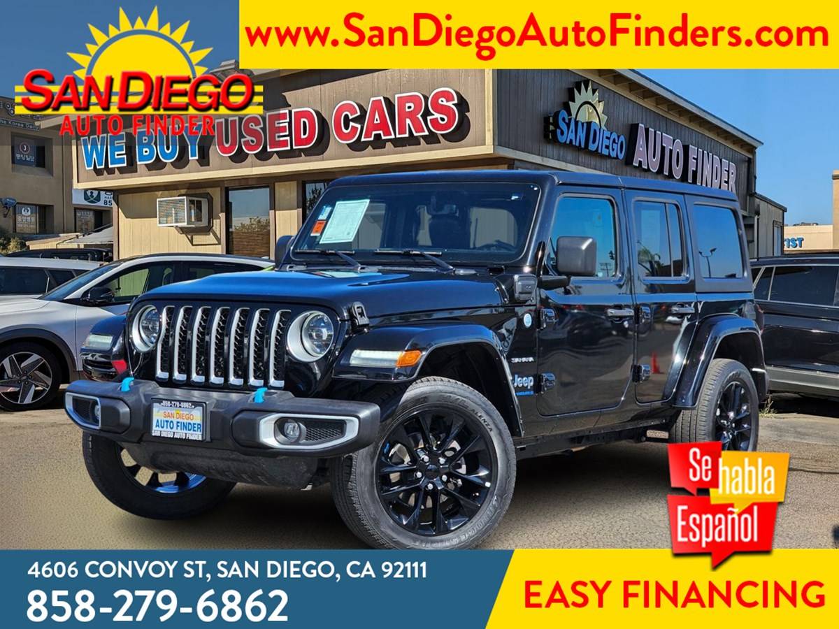 2023 Jeep Wrangler Sahara 4xe — SUV — 46,870 mi — San Diego, CA