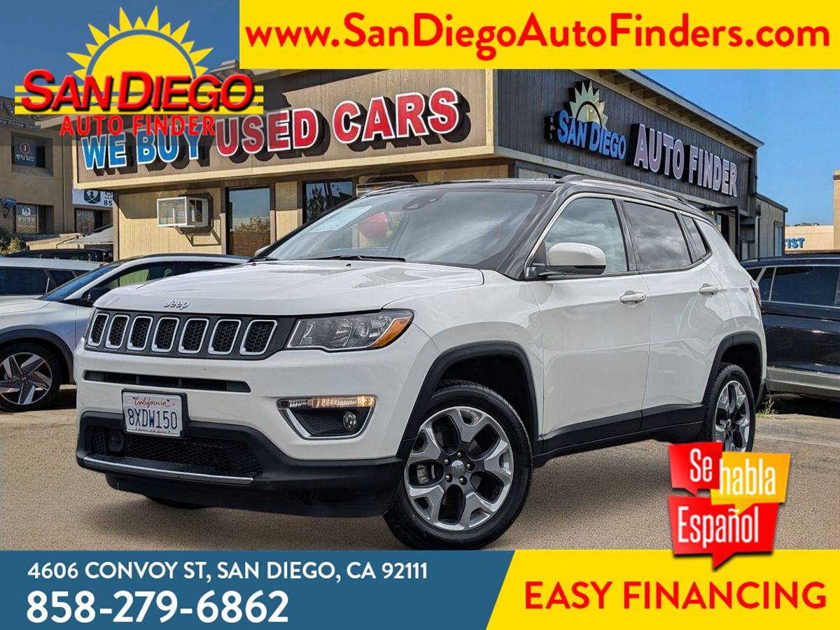 2021 Jeep Compass Limited — SUV — 101,299 mi — San Diego, CA