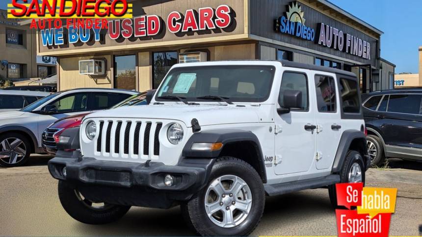 2020 Jeep Wrangler Sport S — SUV — 63,089 mi — San Diego, CA