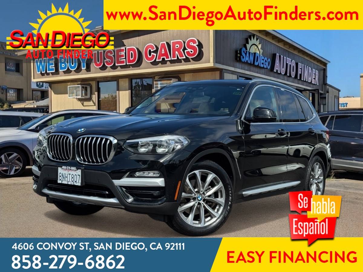 2019 BMW X3 30i — SUV — 56,208 mi — San Diego, CA
