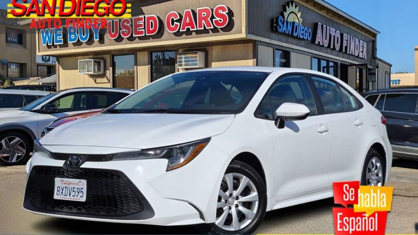 2022 Toyota Corolla LE — Sedan — 109,316 mi — San Diego, CA