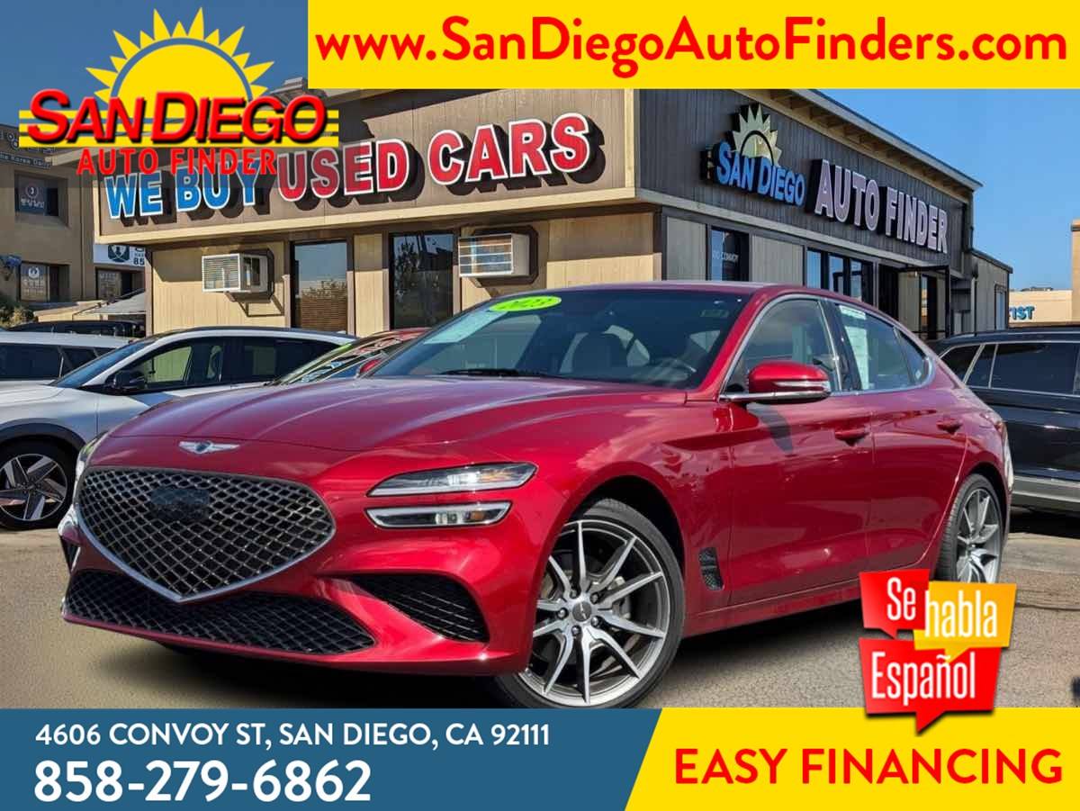 2023 Genesis G70 2.0T — Sedan — 32,621 mi — San Diego, CA