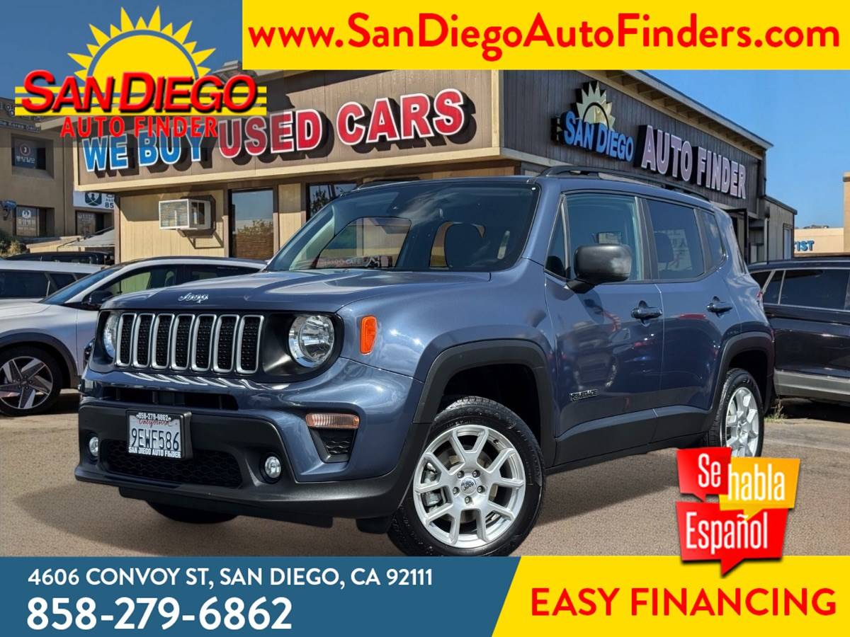 2022 Jeep Renegade Latitude — SUV — 52,093 mi — San Diego, CA