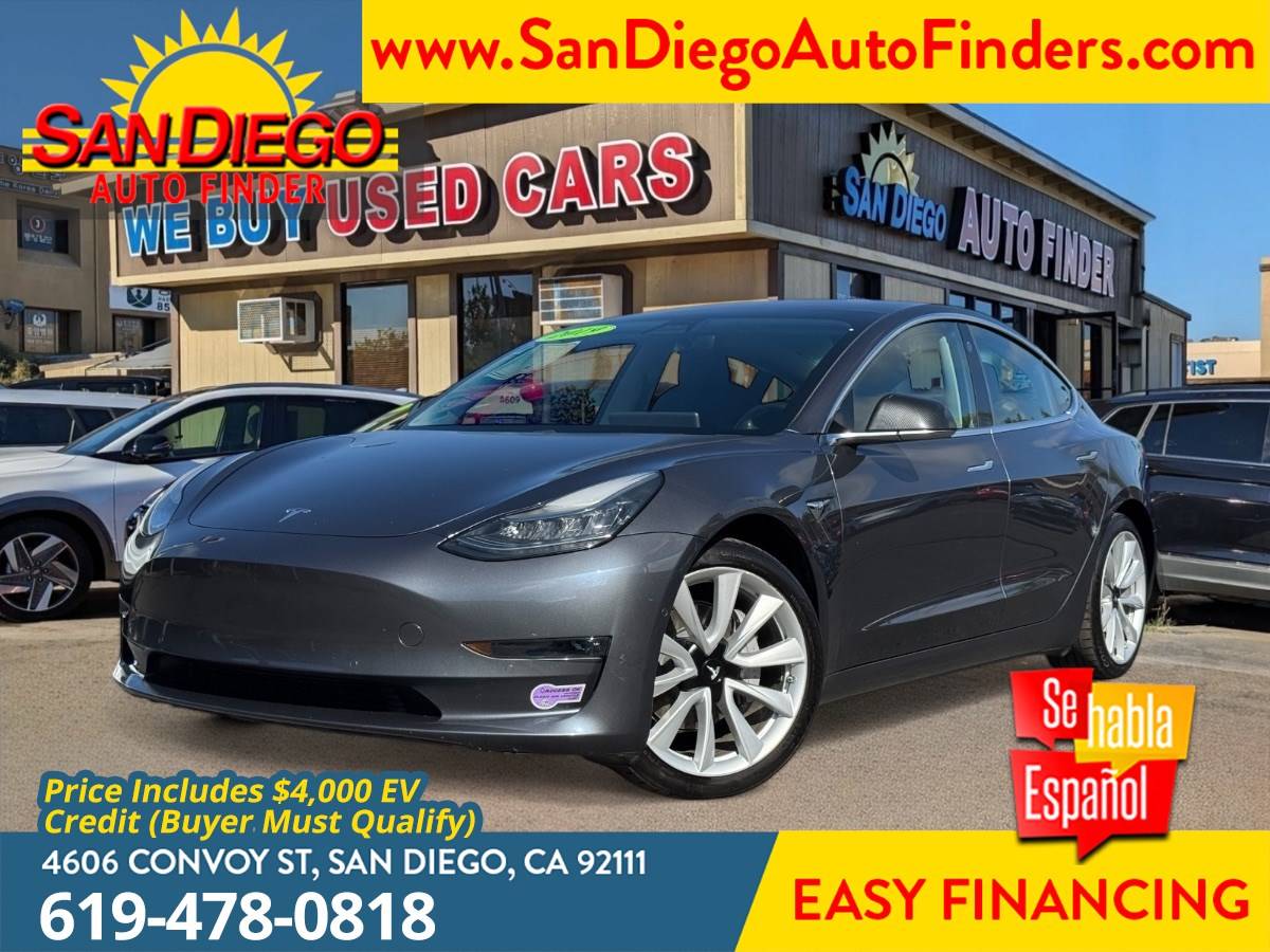 2019 Tesla Model 3 Mid Range — Sedan — 67,413 mi — San Diego, CA