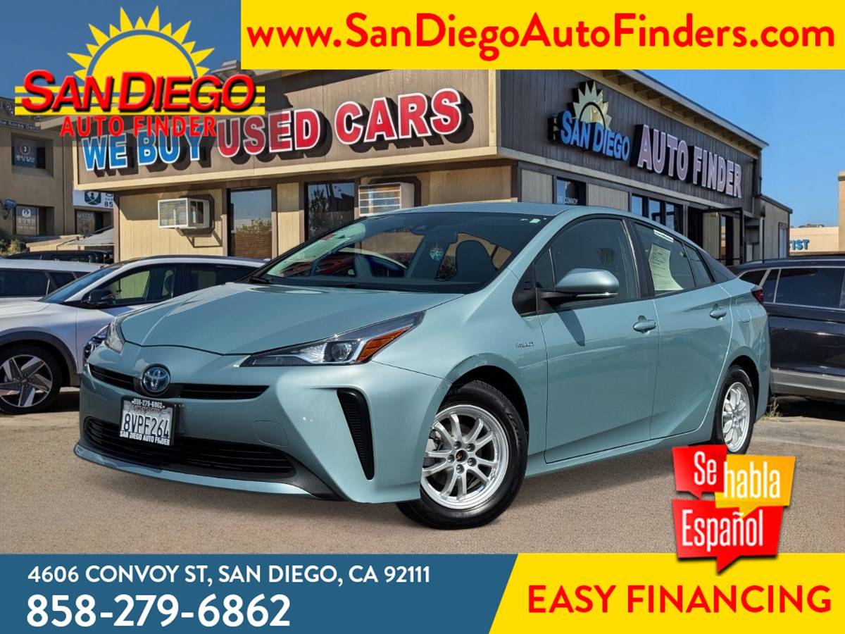 2021 Toyota Prius LE — Hatchback — 68,670 mi — San Diego, CA