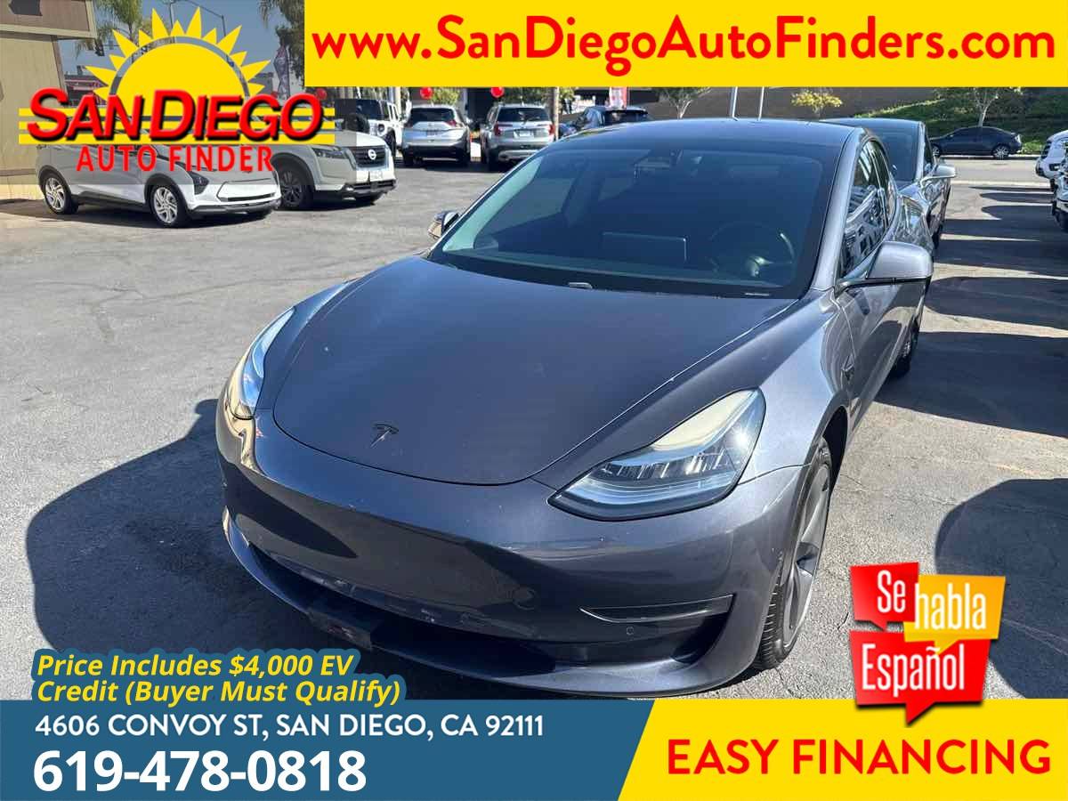 2018 Tesla Model 3 Long Range — Sedan — 99,785 mi — San Diego, CA