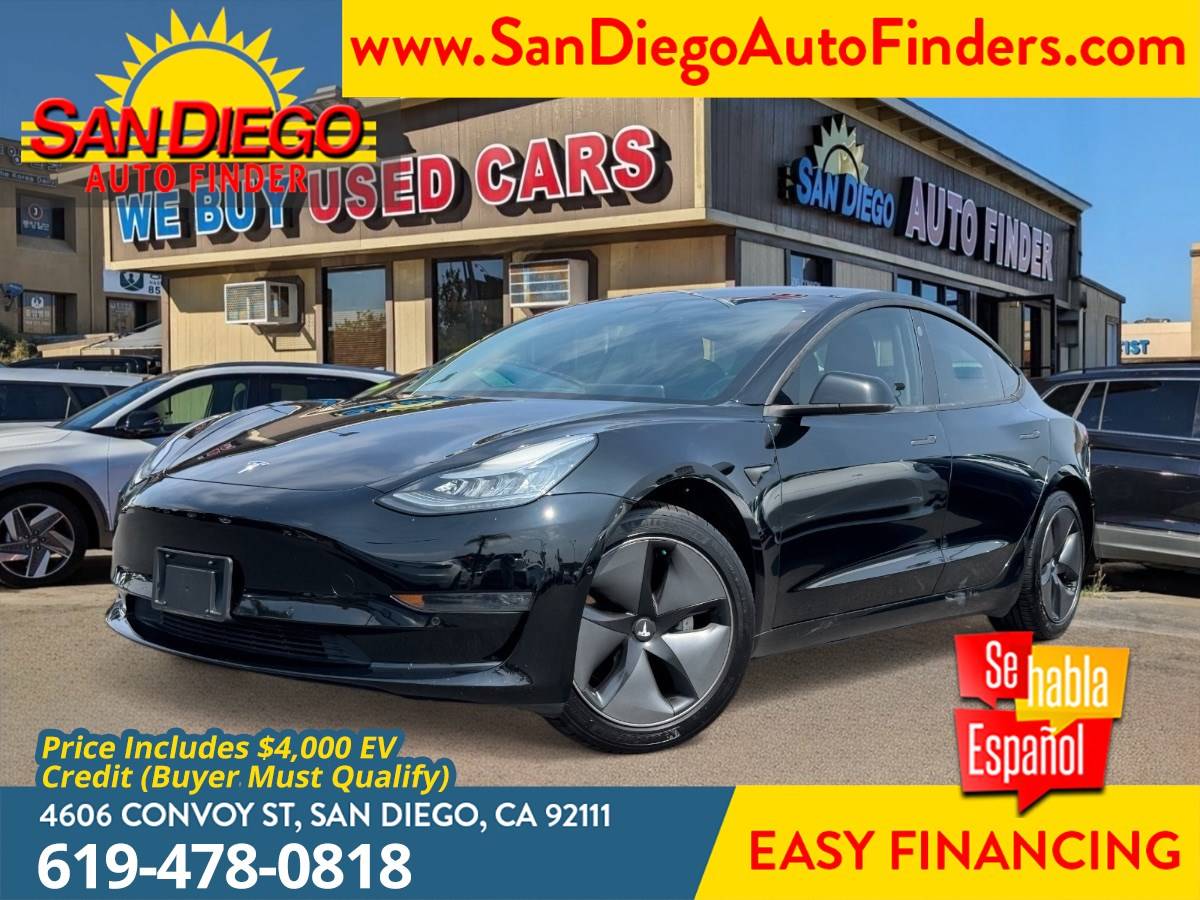 2018 Tesla Model 3 Mid Range — Sedan — 104,212 mi — San Diego, CA