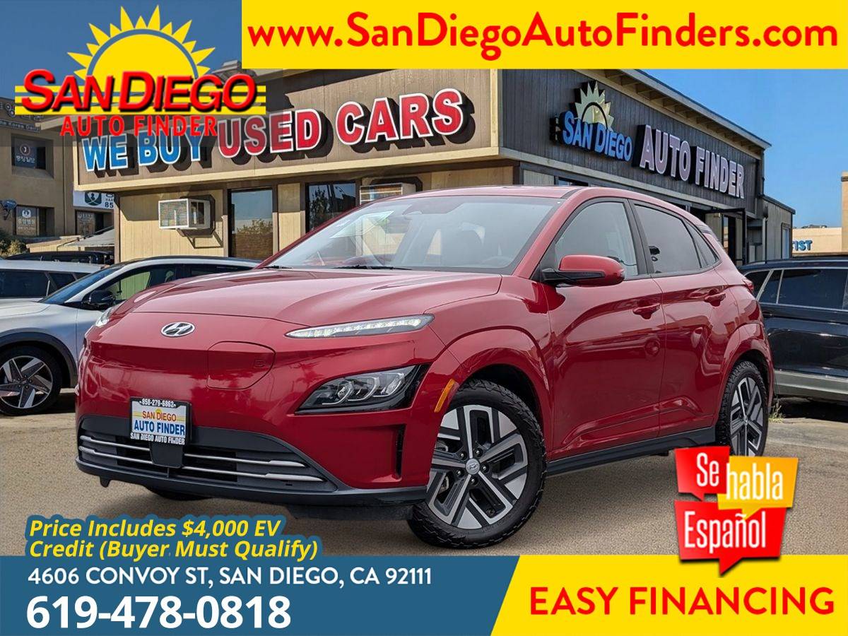 2022 Hyundai Kona Electric Limited — SUV — 57,724 mi — San Diego, CA