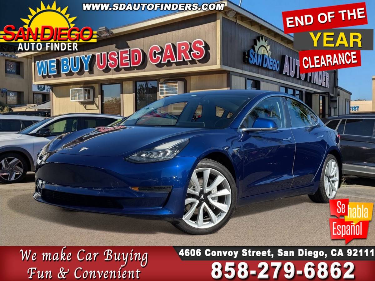 2018 Tesla Model 3 Long Range — Sedan — 42,998 mi — San Diego, CA