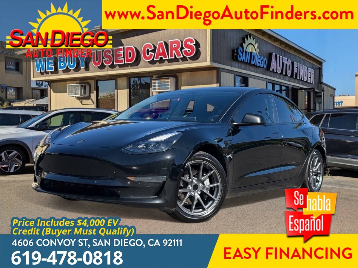 2022 Tesla Model 3 Long Range — Sedan — 64,293 mi — San Diego, CA