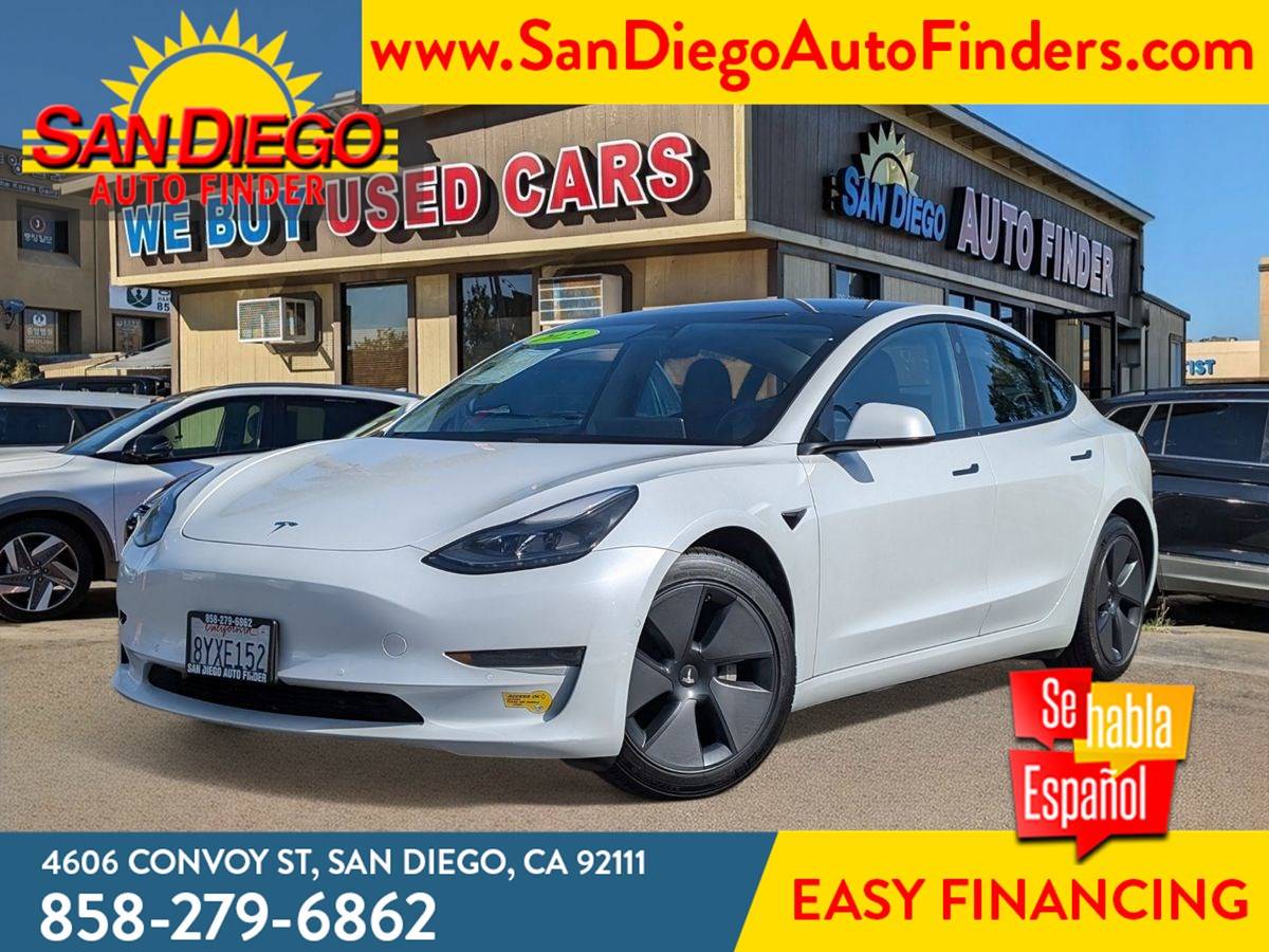 2021 Tesla Model 3 Standard Range Plus — Sedan — 104,230 mi — San Diego, CA
