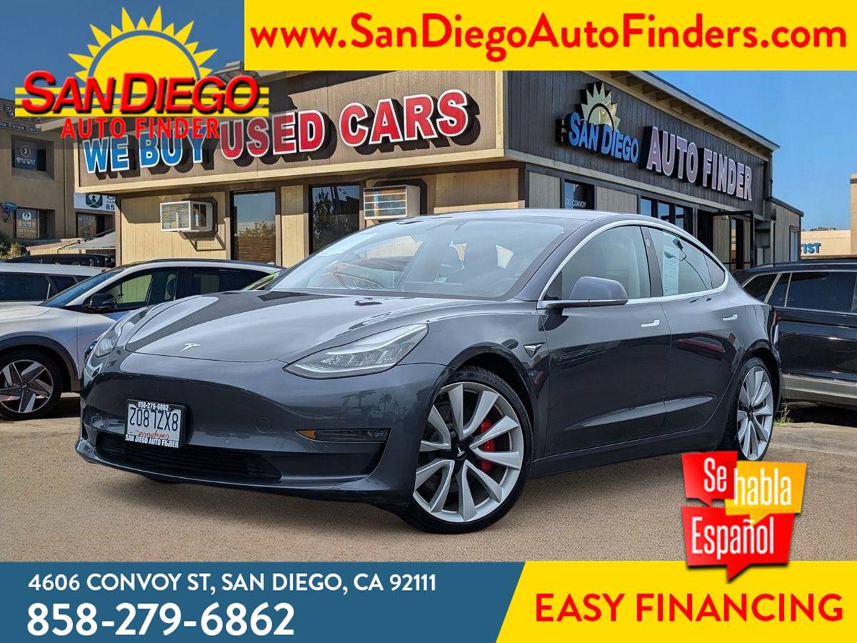 2020 Tesla Model 3 Performance — Sedan — 66,039 mi — San Diego, CA