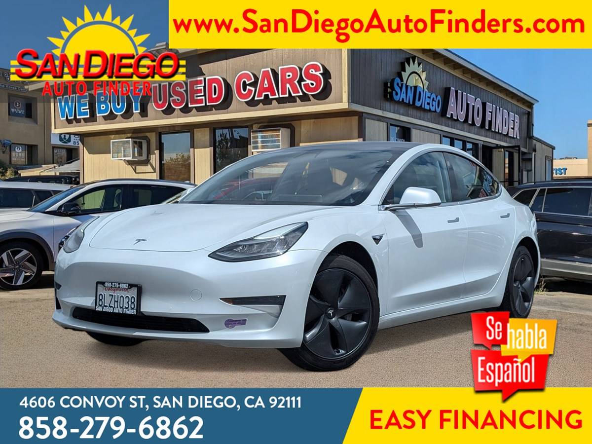 2019 Tesla Model 3 Mid Range — Sedan — 53,934 mi — San Diego, CA