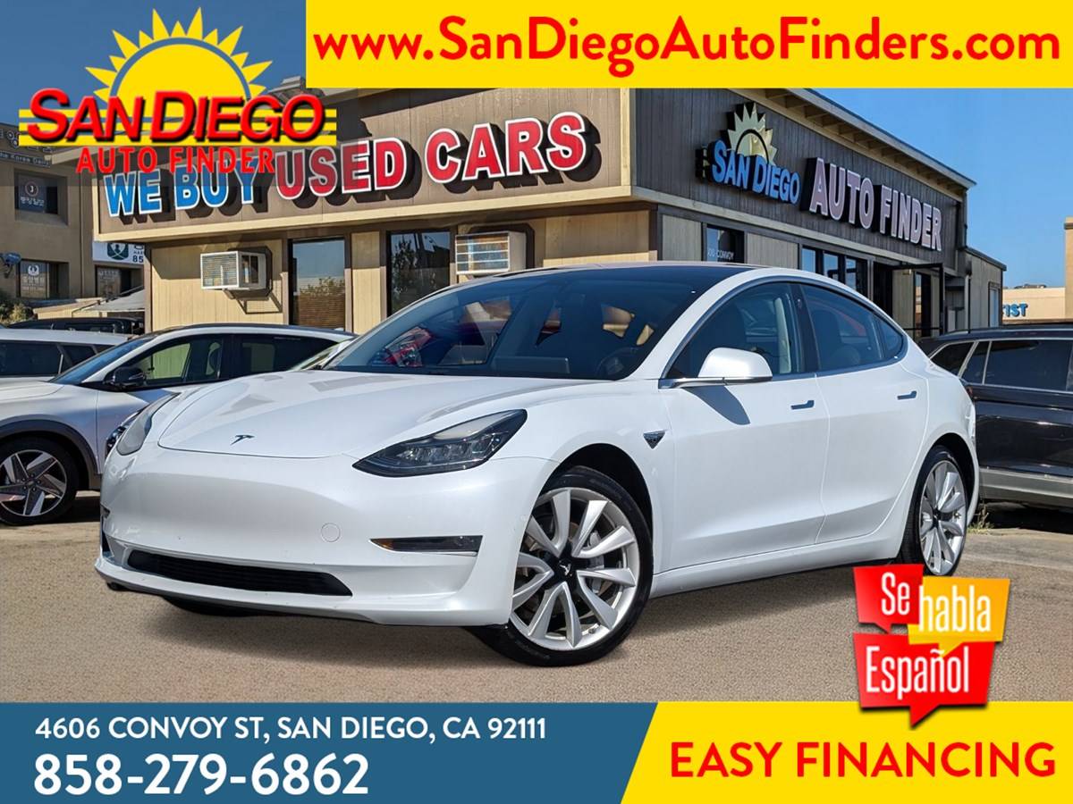 2018 Tesla Model 3 Long Range — Sedan — 82,465 mi — San Diego, CA