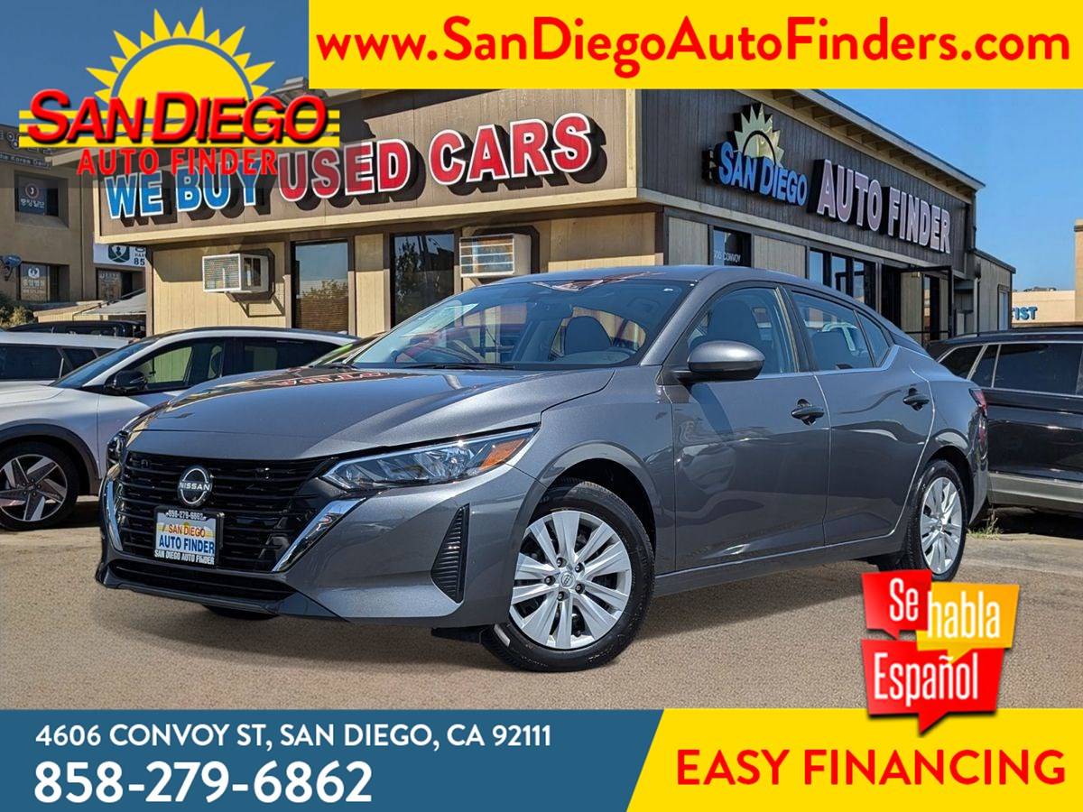 2025 Nissan Sentra S — Sedan — 3,702 mi — San Diego, CA