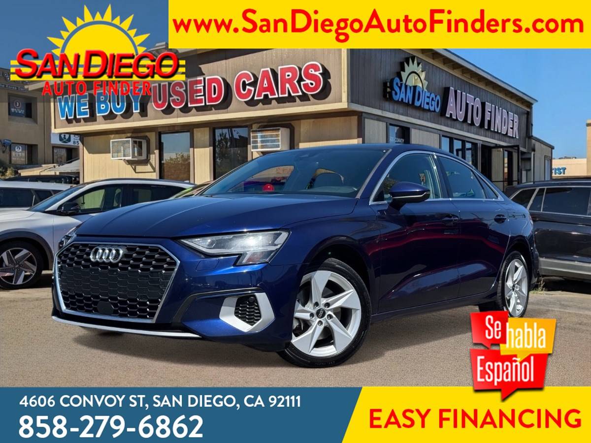 2022 Audi A3 Premium — Sedan — 63,001 mi — San Diego, CA