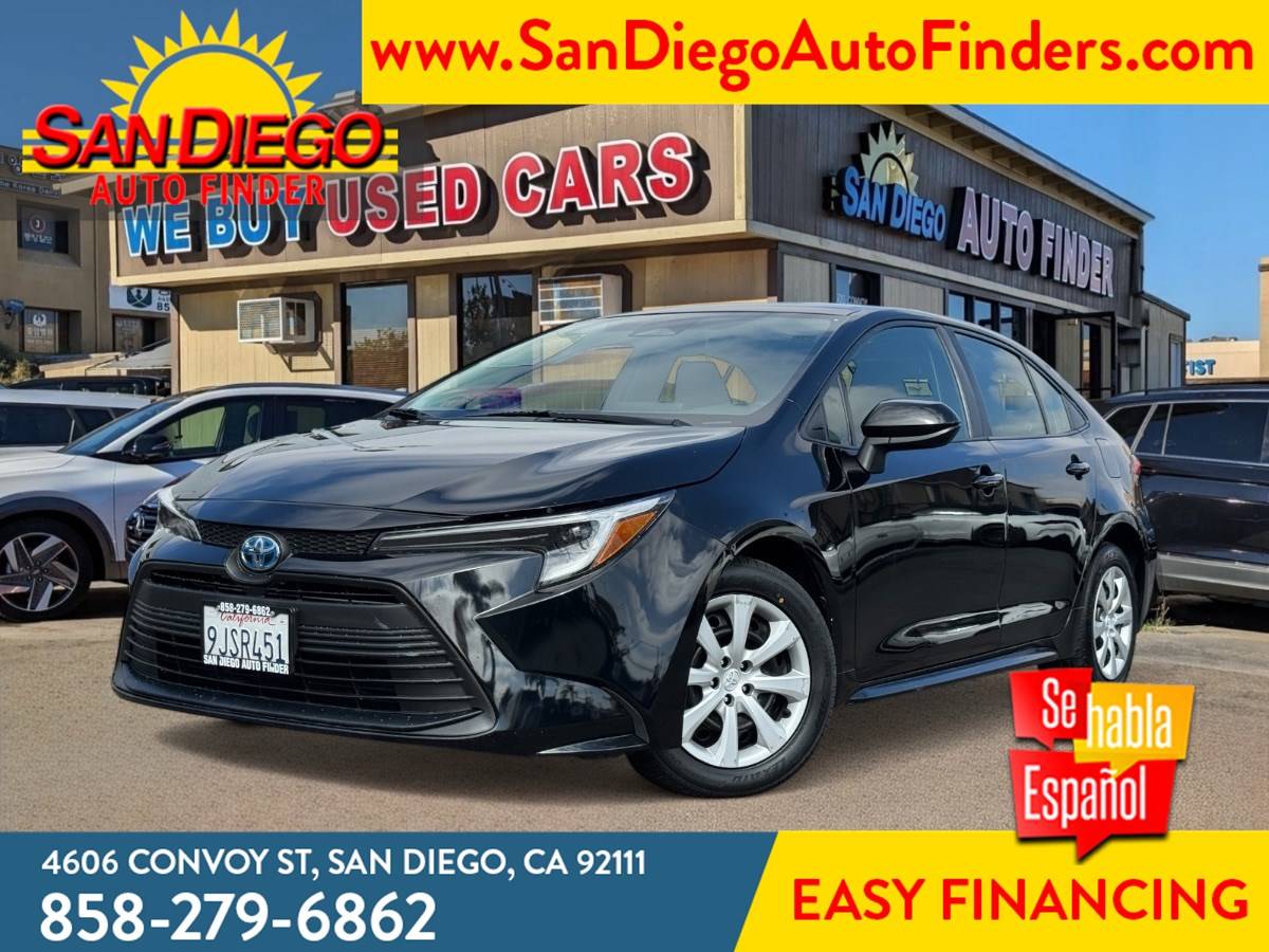 2024 Toyota Corolla Hybrid LE — Sedan — 107,488 mi — San Diego, CA