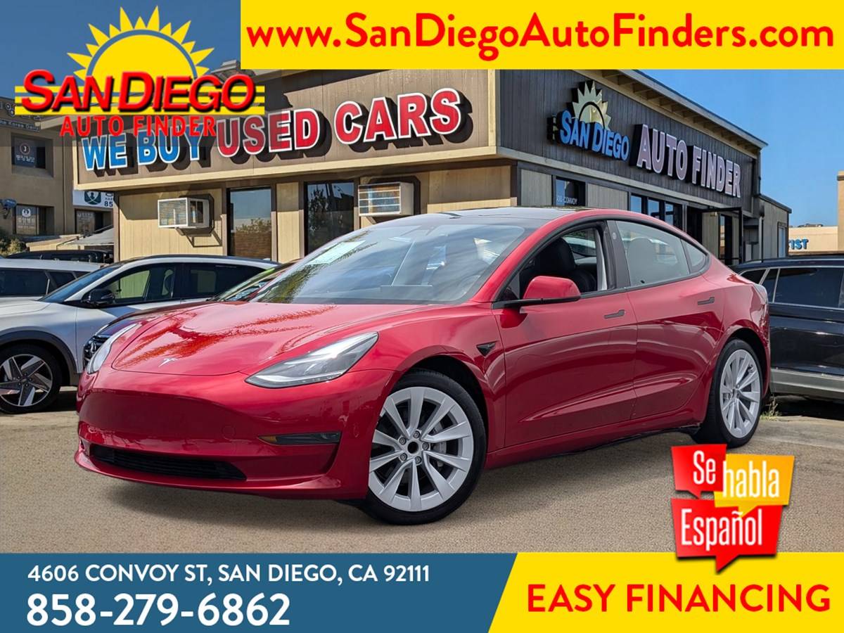2021 Tesla Model 3 Standard Range Plus — Sedan — 37,945 mi — San Diego, CA