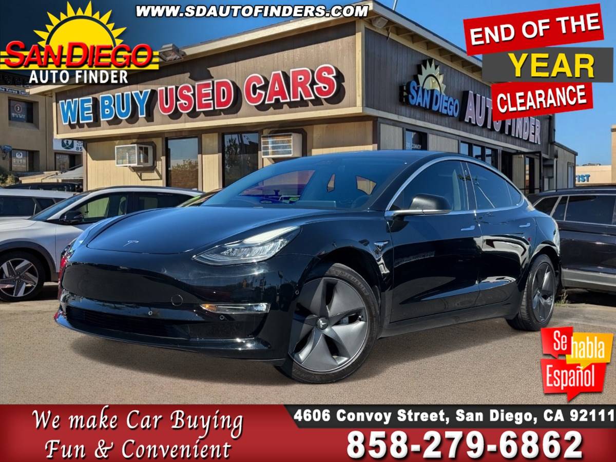 2018 Tesla Model 3 Long Range — Sedan — 77,090 mi — San Diego, CA