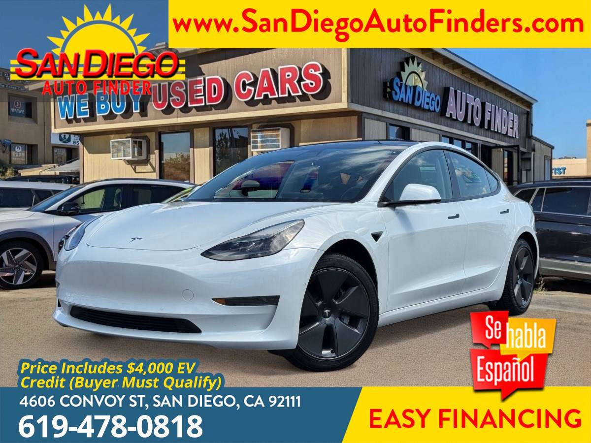 2021 Tesla Model 3 Standard Range Plus — Sedan — 45,789 mi — San Diego, CA