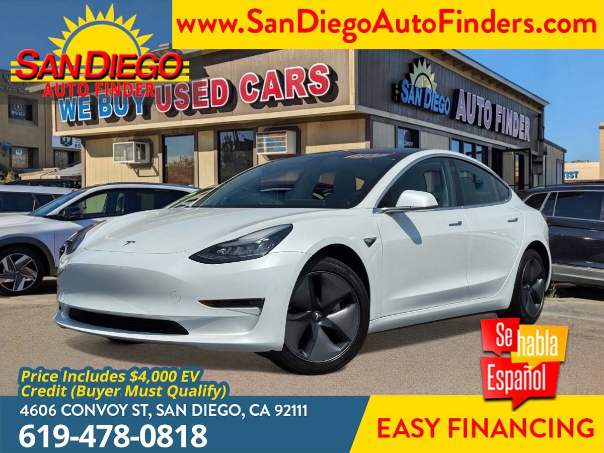 2018 Tesla Model 3 Long Range — Sedan — 67,508 mi — San Diego, CA